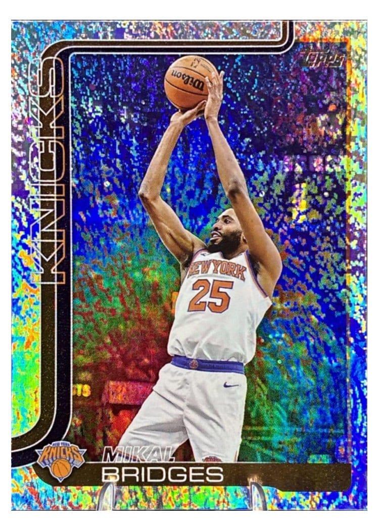 2025-26 Topps Base Set Mikal Bridges #18 card