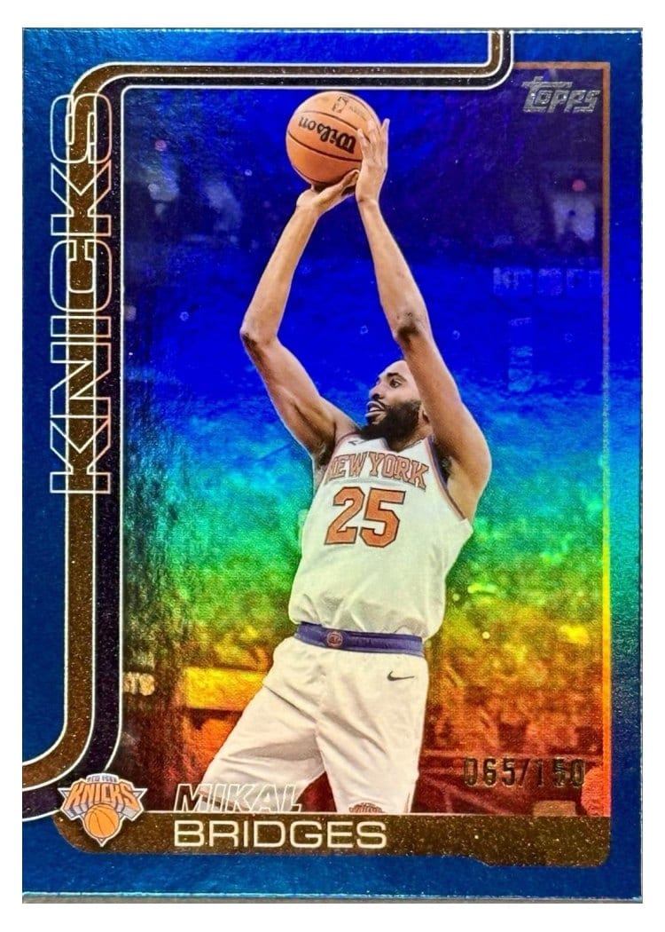 2025-26 Topps Base Set Mikal Bridges #18 card