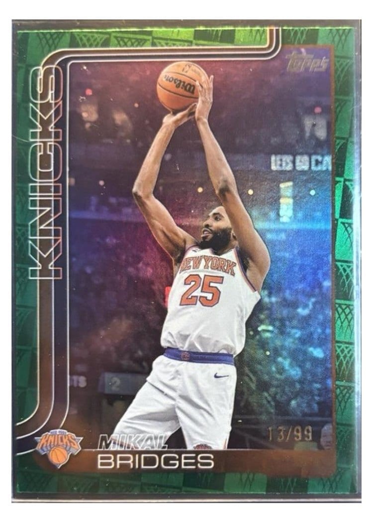 2025-26 Topps Base Set Mikal Bridges #18 card