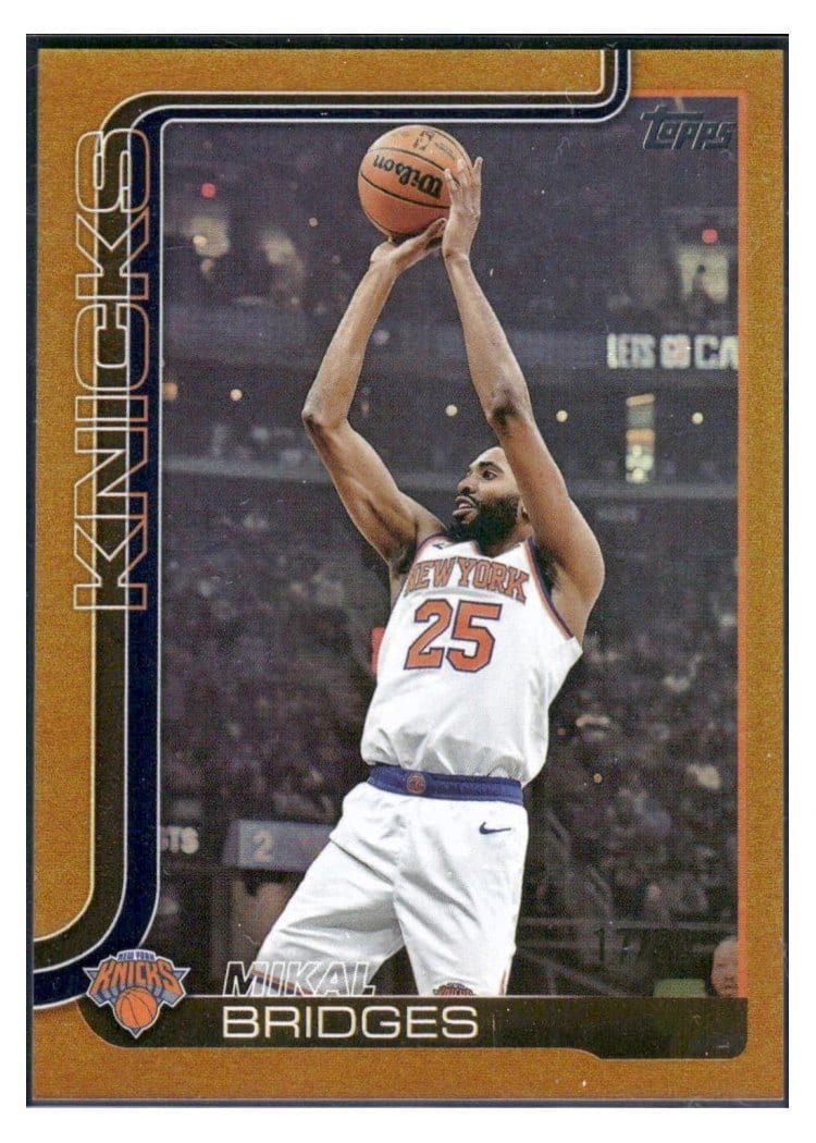 2025-26 Topps Base Set Mikal Bridges #18 card