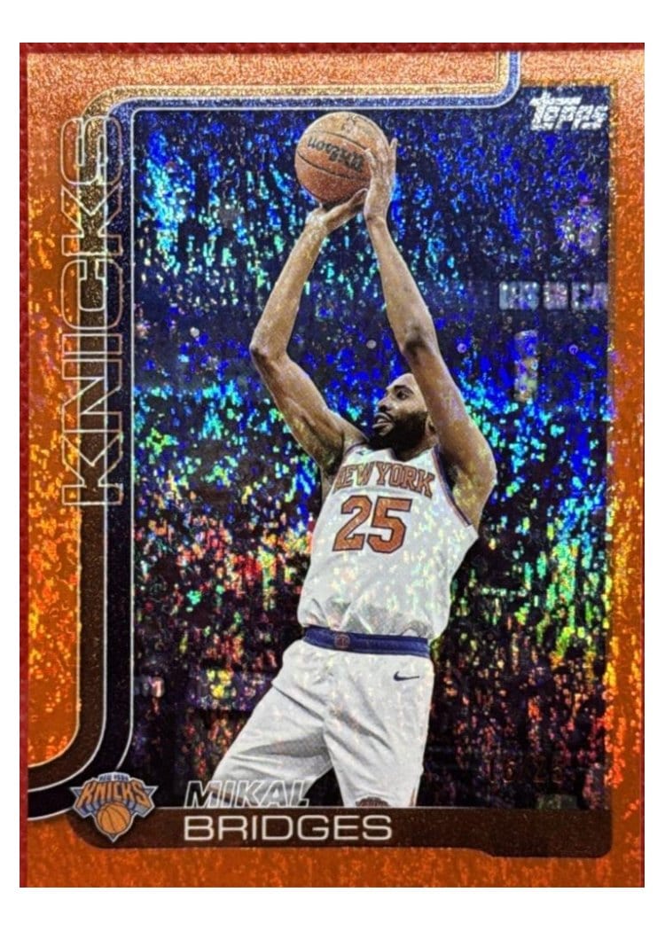 2025-26 Topps Base Set Mikal Bridges #18 card