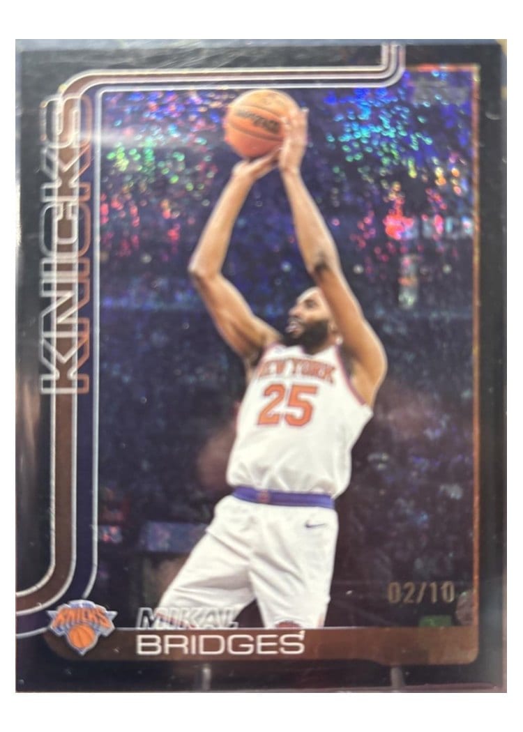 2025-26 Topps Base Set Mikal Bridges #18 card