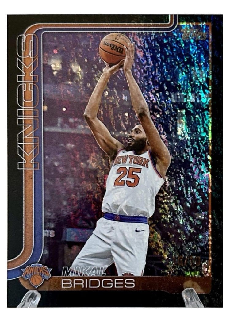2025-26 Topps Base Set Mikal Bridges #18 card
