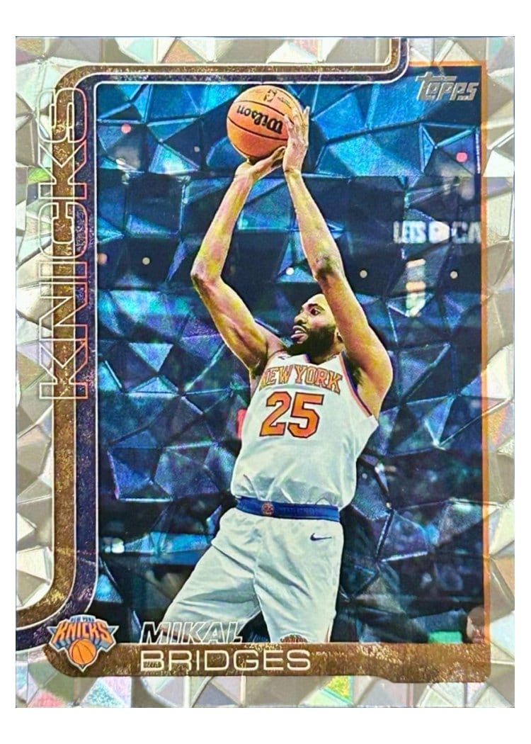2025-26 Topps Base Set Mikal Bridges #18 card