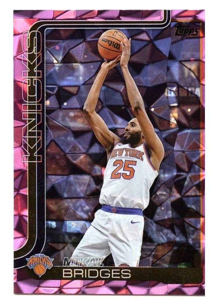 2025-26 Topps Base Set Mikal Bridges #18 card