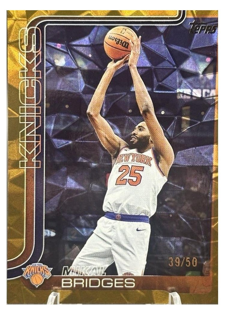 2025-26 Topps Base Set Mikal Bridges #18 card