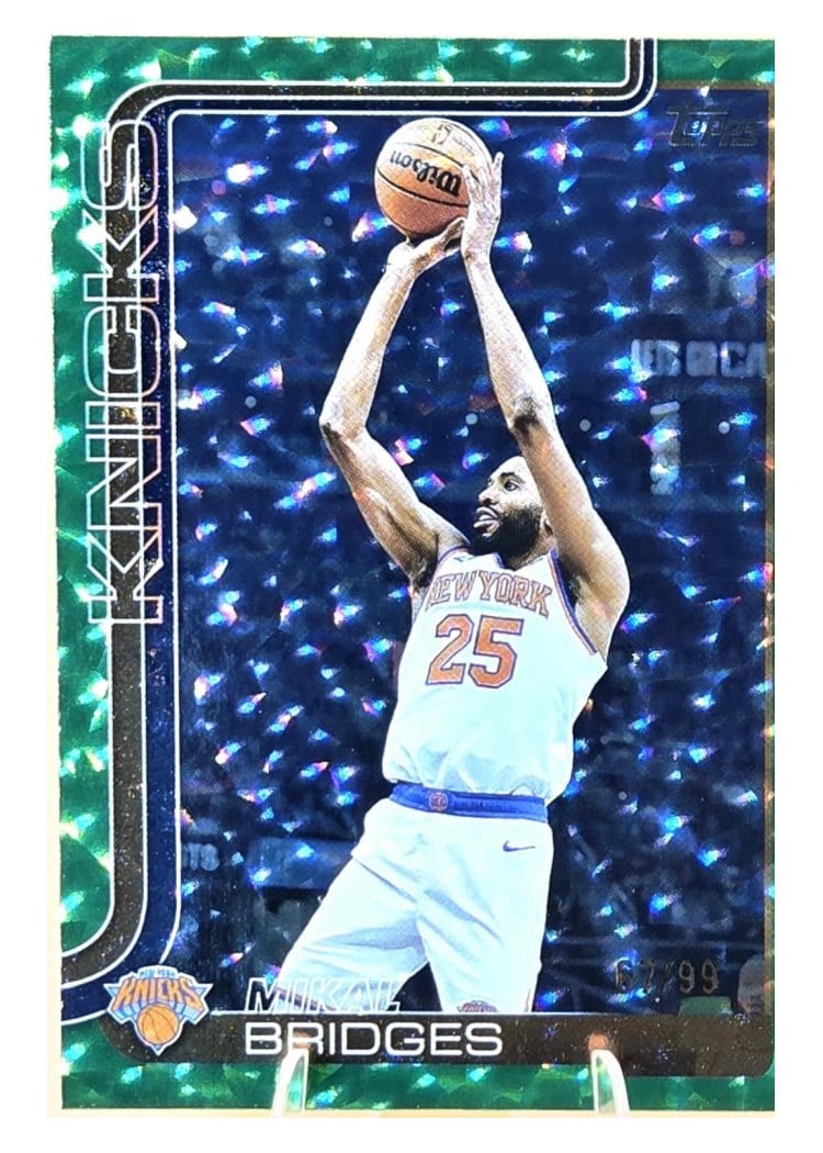 2025-26 Topps Base Set Mikal Bridges #18 card