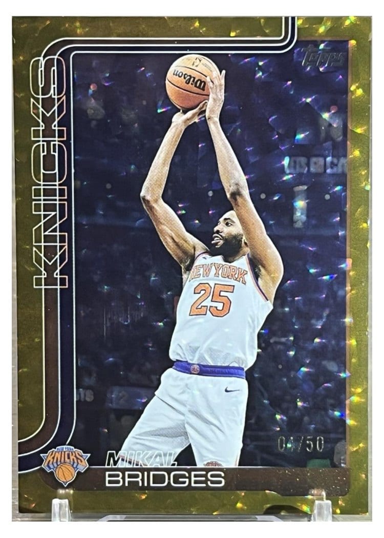 2025-26 Topps Base Set Mikal Bridges #18 card