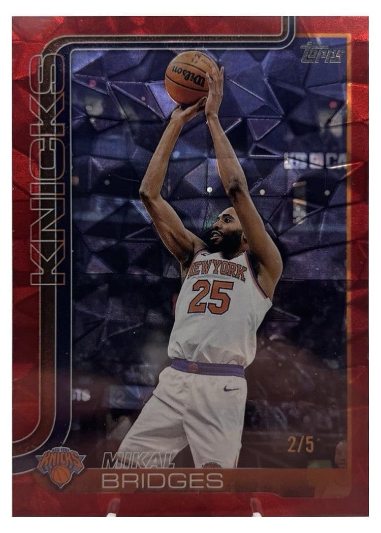 2025-26 Topps Base Set Mikal Bridges #18 card
