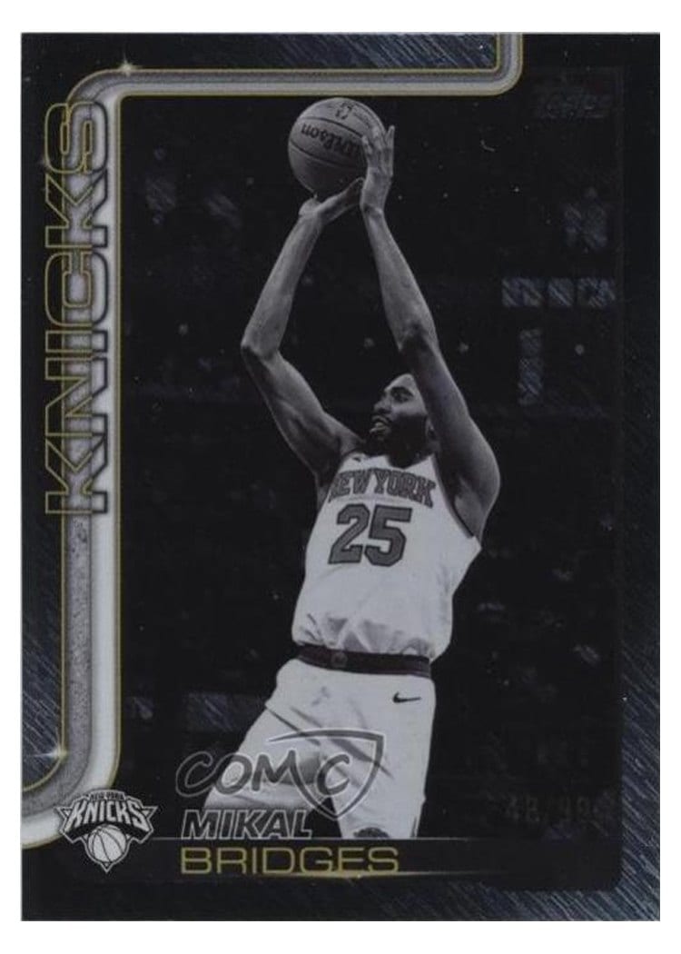 2025-26 Topps Base Set Mikal Bridges #18 card