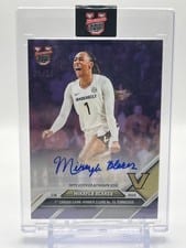 2024-25 Bowman U Now Autographs Purple Mikayla Blakes #50B card