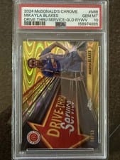 2024 Topps Chrome McDonald's All-American Drive-Thru Service Mikayla Blakes #DTS-MIB card