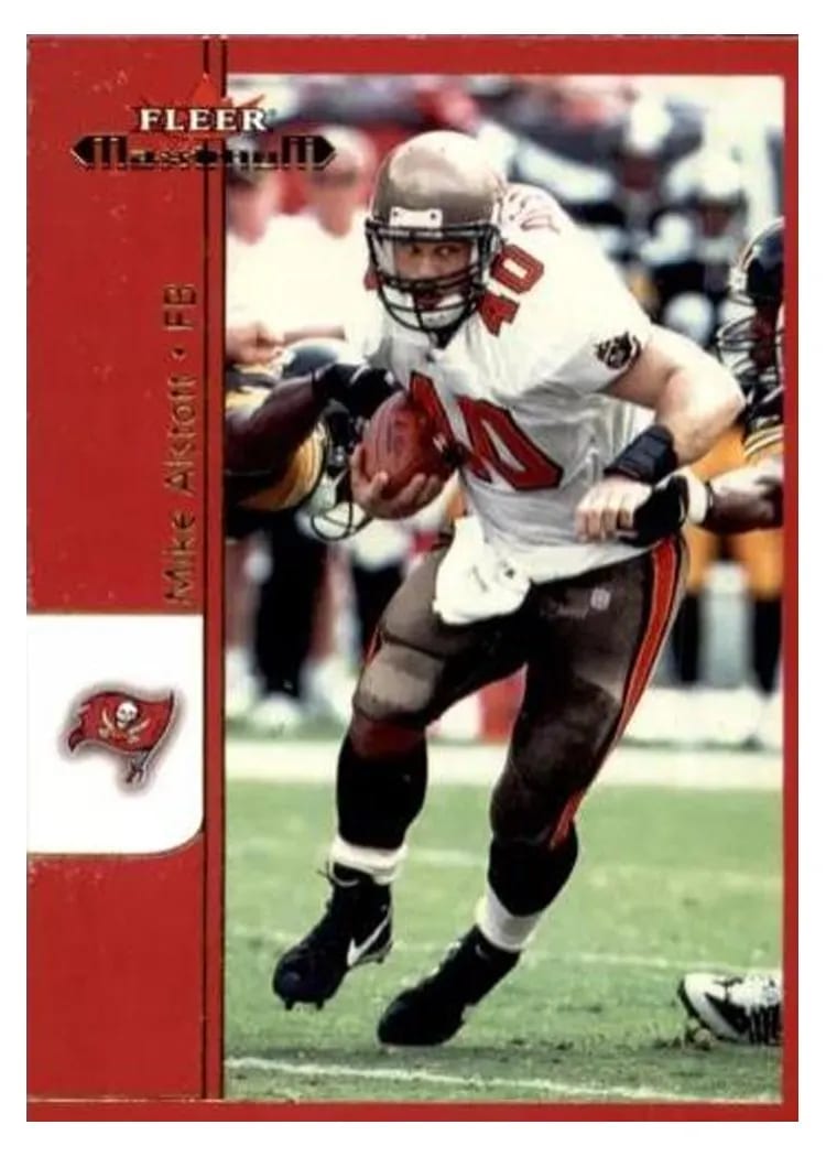 2002 Fleer Maximum Mike Alstott #29 card