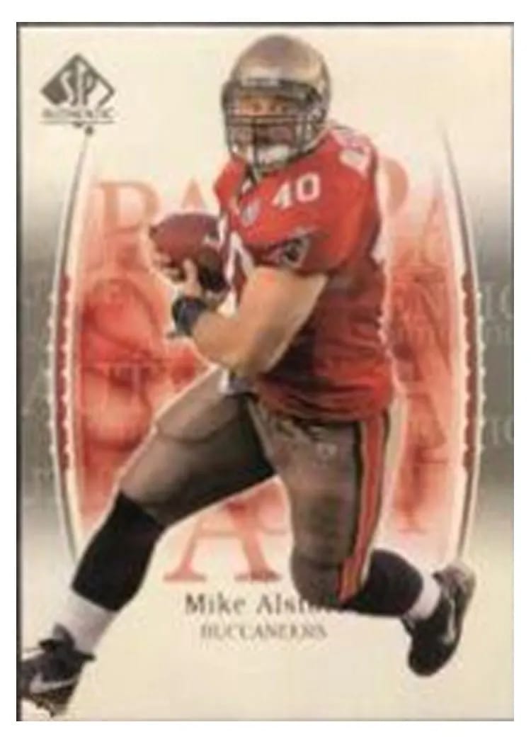 2003 SP Authentic Mike Alstott #46 card