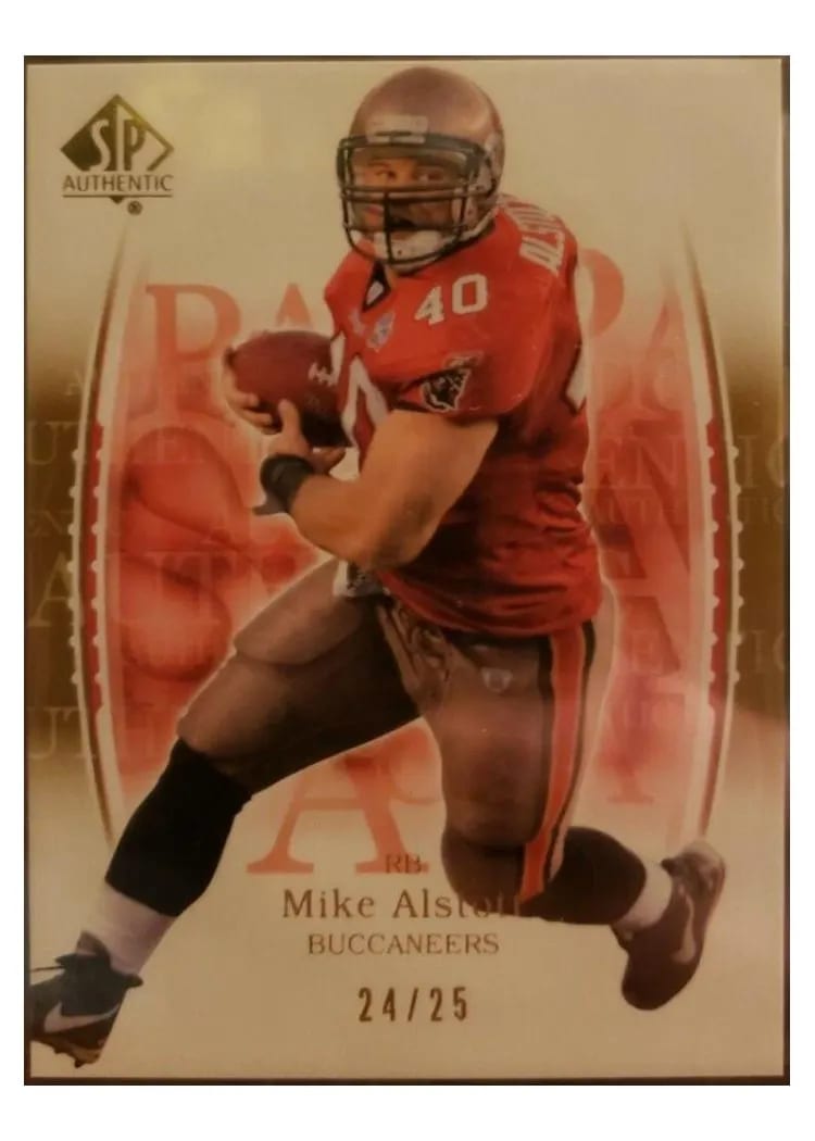 2003 SP Authentic Mike Alstott #46 card