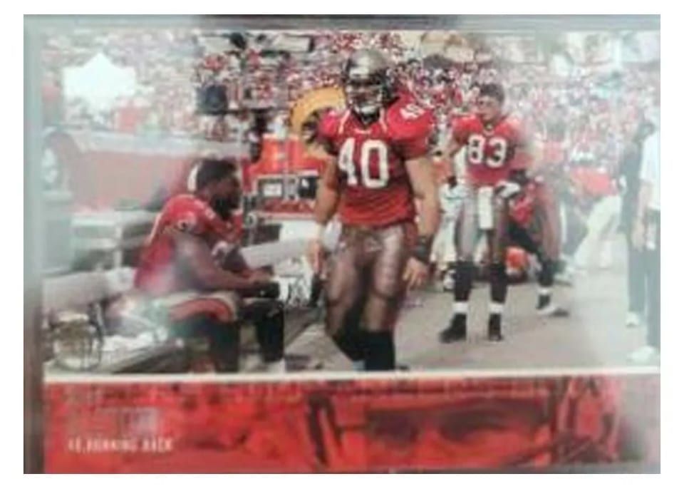 2003 Upper Deck Mike Alstott #6 card