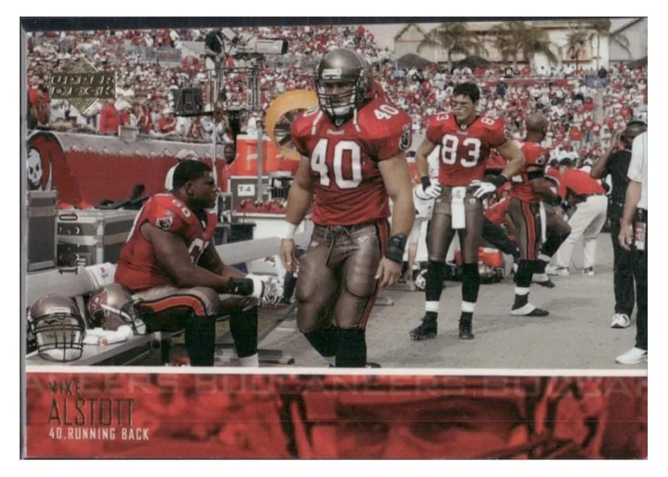 2003 Upper Deck Mike Alstott #6 card