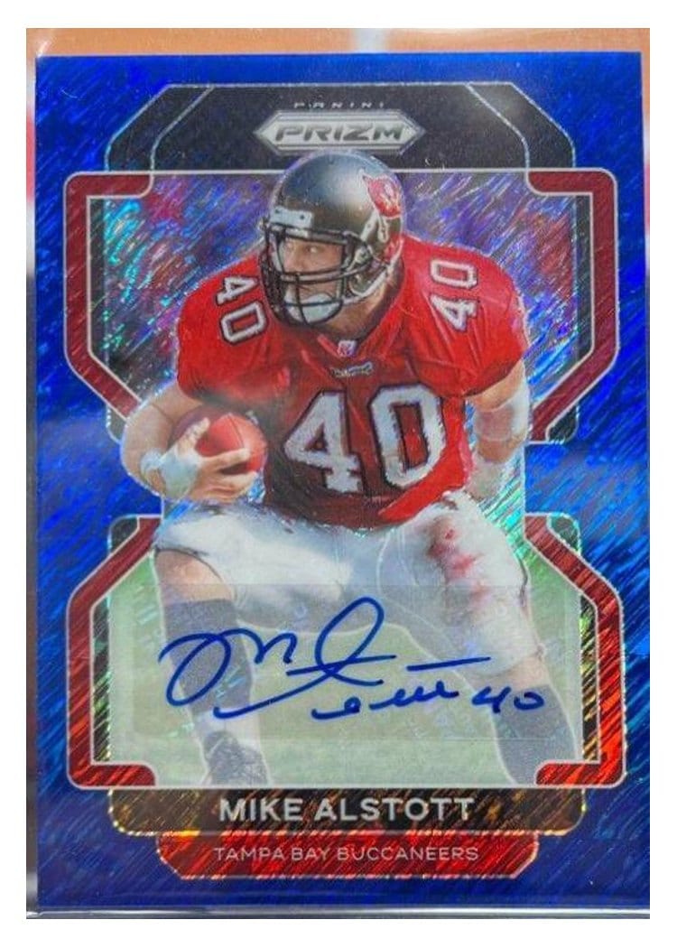 2021 Panini Prizm Base Set Mike Alstott #299 card