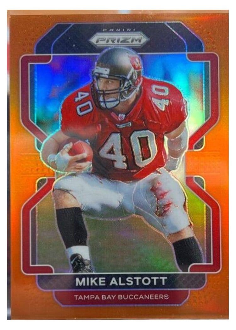 2021 Panini Prizm Base Set Mike Alstott #299 card