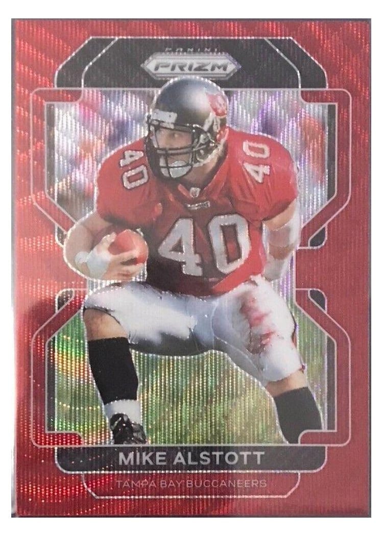 2021 Panini Prizm Base Set Mike Alstott #299 card