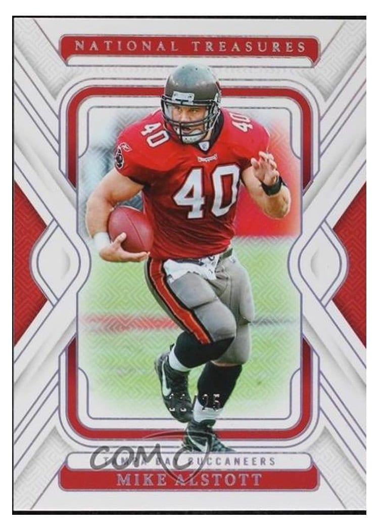2024 Panini National Treasures Base Set Mike Alstott #94 card