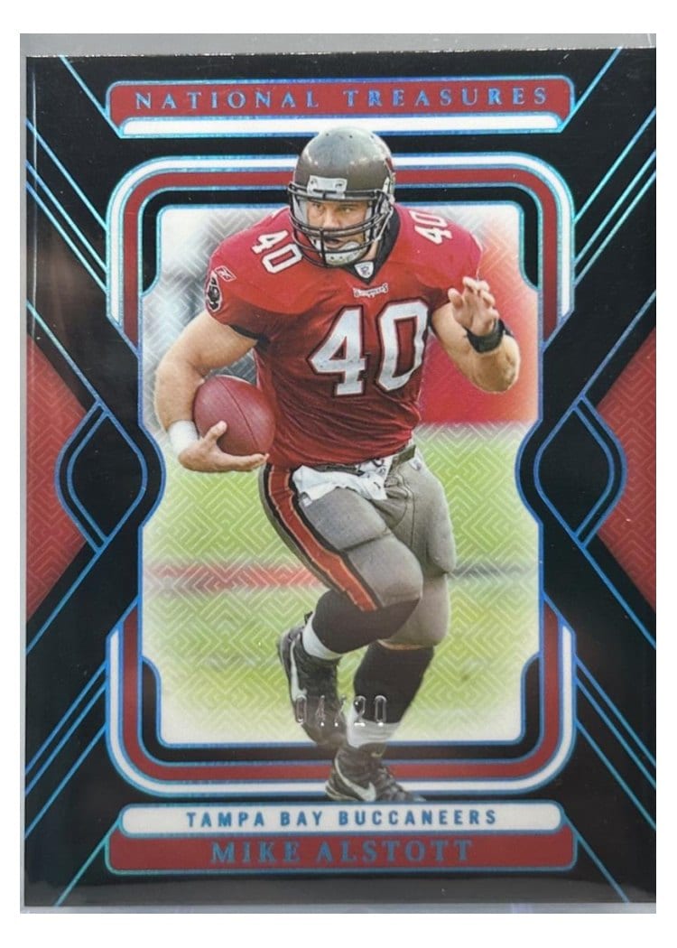 2024 Panini National Treasures Base Set Mike Alstott #94 card