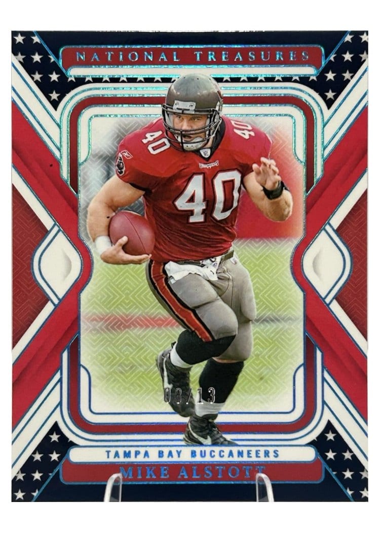 2024 Panini National Treasures Base Set Mike Alstott #94 card