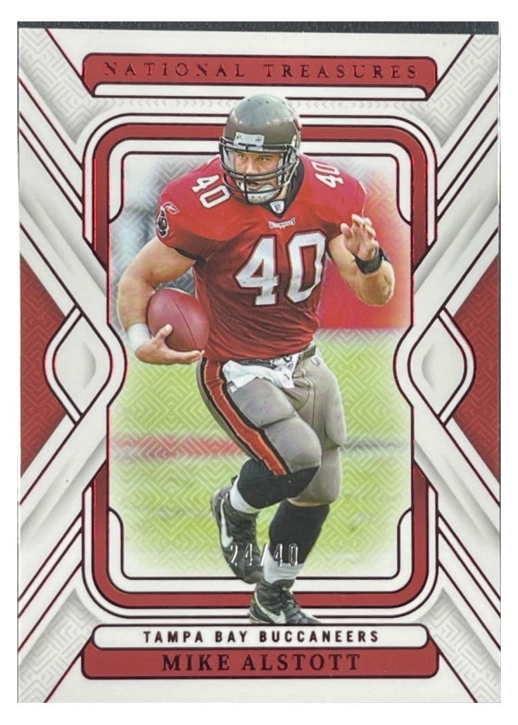 2024 Panini National Treasures Base Set Mike Alstott #94 card