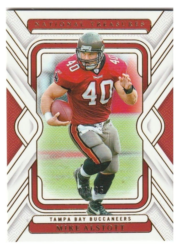 2024 Panini National Treasures Base Set Mike Alstott #94 card