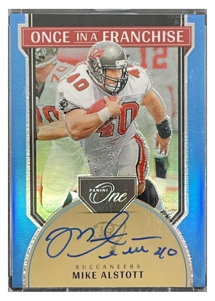 2024 Panini One Once in a Franchise Autographs Mike Alstott #343 card