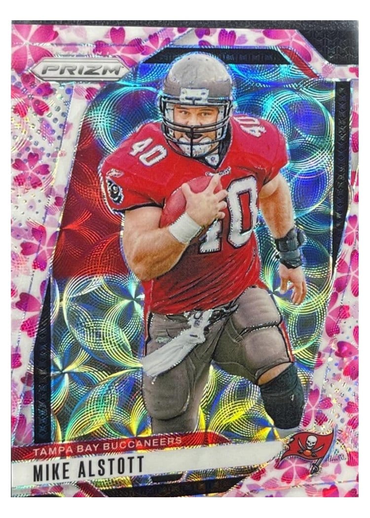2024 Panini Prizm Base Set Mike Alstott Choice Cherry Blossom #275 card