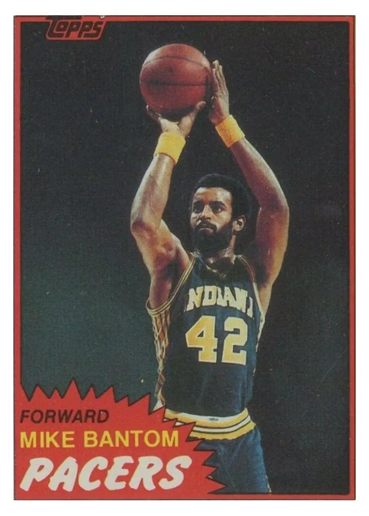 1981 Topps Mike Bantom #89 card