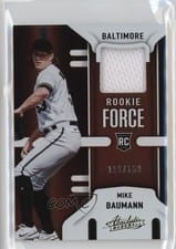 2022 Panini Absolute Rookie Force Mike Baumann #RF-MB card
