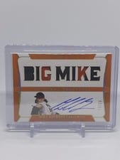 2022 Panini National Treasures Signature Names Mike Baumann #SN-MB card