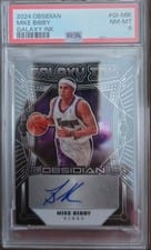 2024-25 Panini Obsidian Galaxy Ink Mike Bibby #GI-MIK card