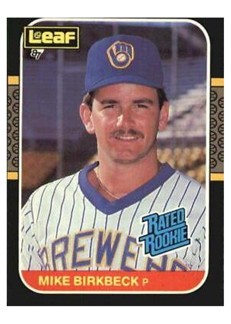 1987 Donruss Mike Birkbeck #33 card
