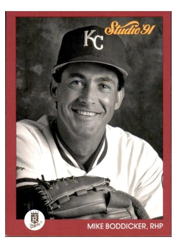 1991 Studio Mike Boddicker #61 card