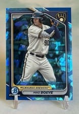 2024 Bowman Sapphire Edition Base Set Mike Boeve #BCP-138 card