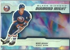 2022-23 Upper Deck Black Diamond Diamond Might Mike Bossy #DM-MI