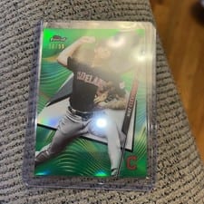2020 Topps Finest Mike Clevinger #98 card