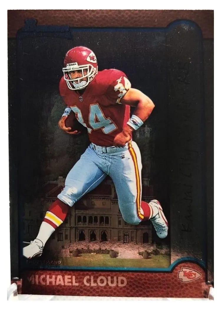 1999 Bowman Chrome Mike Cloud Interstate #162 card