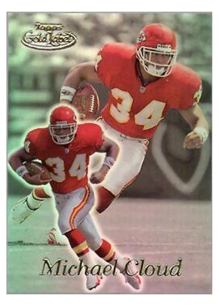 1999 Topps Gold Label Mike Cloud Class 2 Black Label #3 card