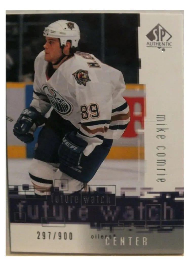 2000 SP Authentic Mike Comrie #106 card