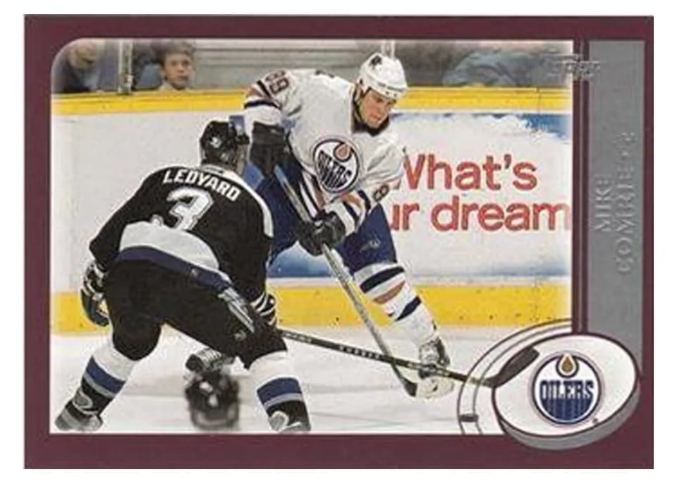2002 Topps Mike Comrie #22 card