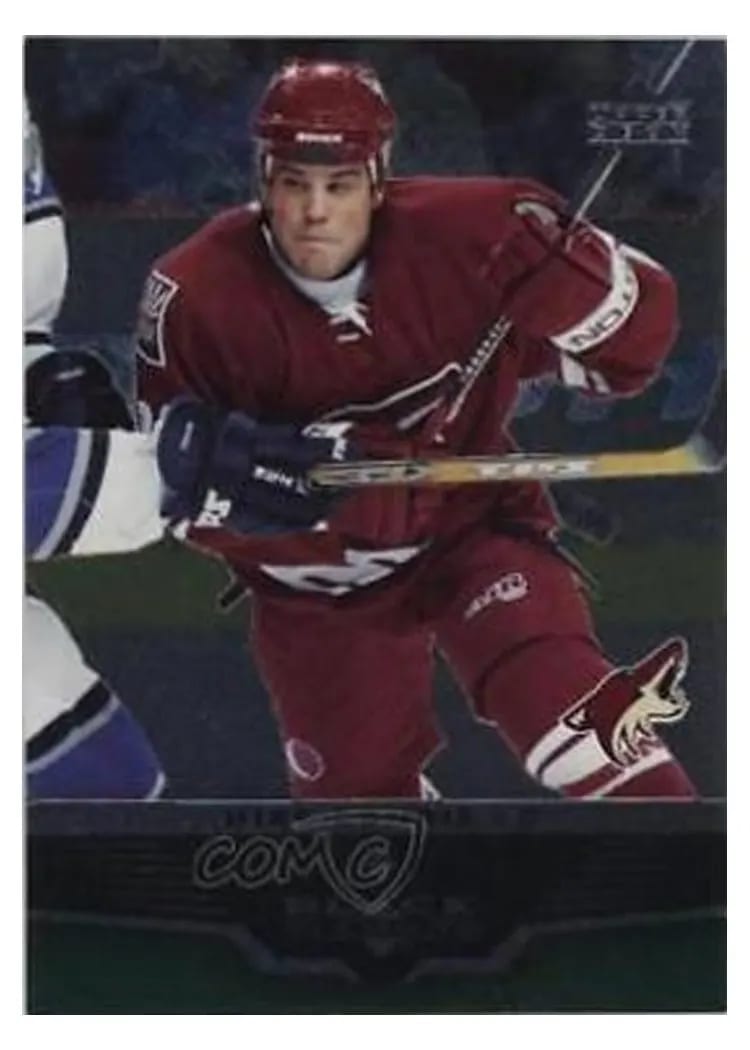 2005 Upper Deck Black Diamond Mike Comrie #65 card