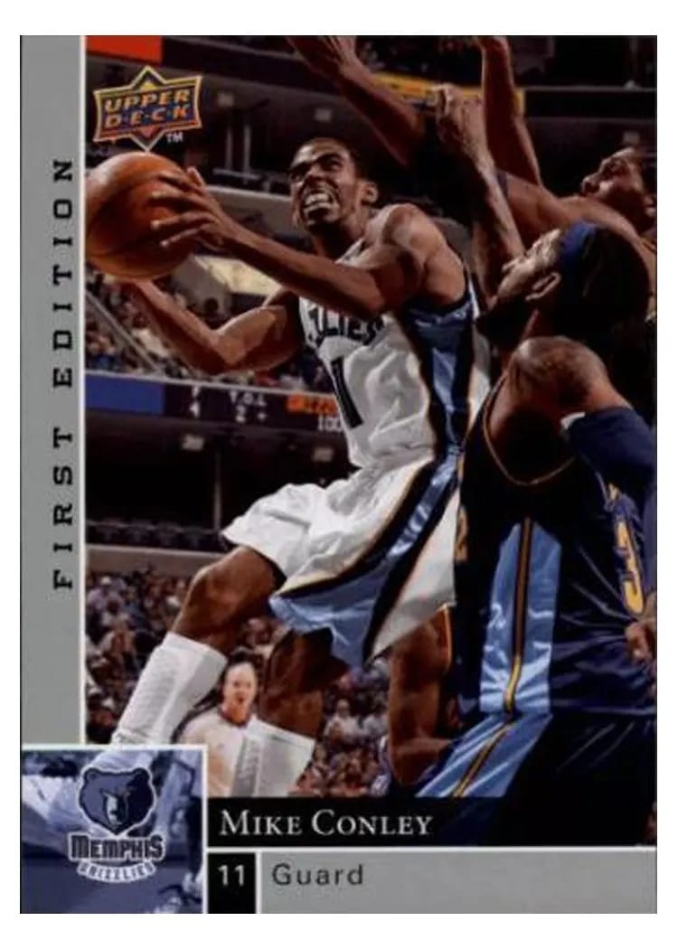 2009 Upper Deck First Edition Mike Conley #81 card