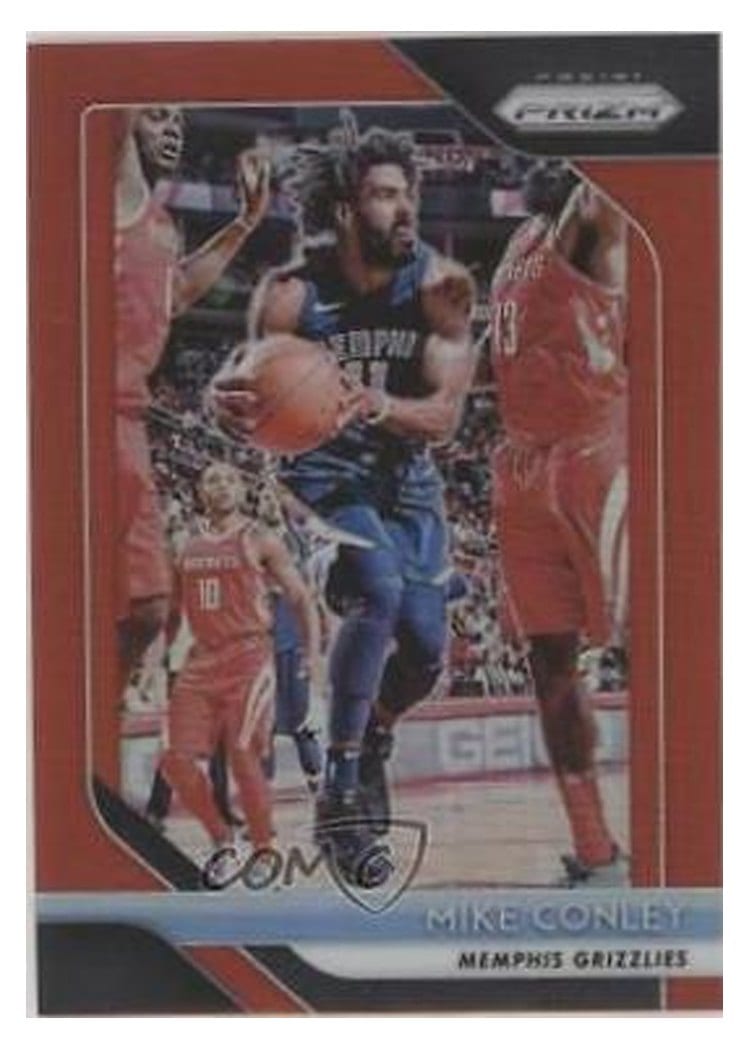 2018-19 Panini Prizm Base Set Mike Conley #86 card