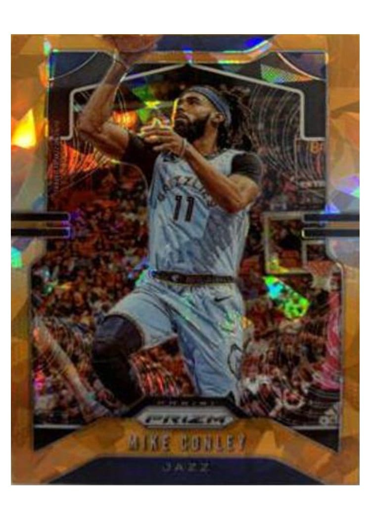 2019-20 Panini Prizm Base Set Mike Conley Orange Ice Prizm #244 card