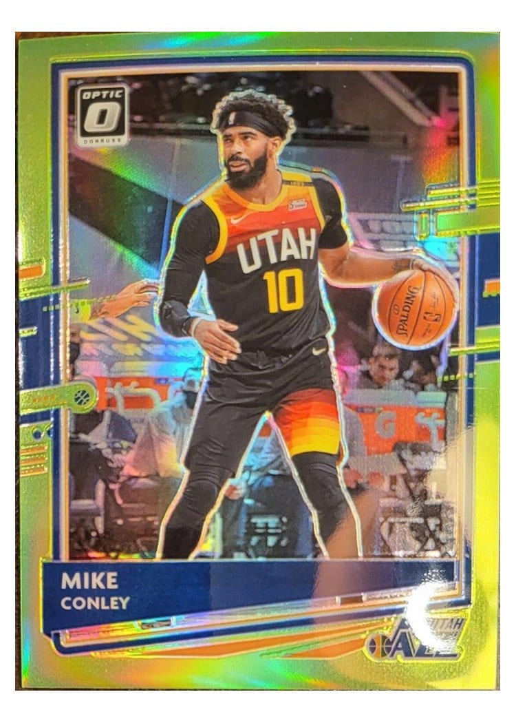 2020-21 Donruss Optic Base Set Mike Conley #123 card