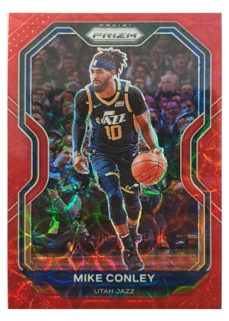 2020-21 Panini Prizm Base Set Mike Conley #198 card